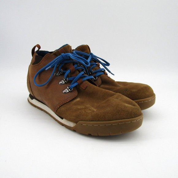 Forsake Freestyle Mid Brown Tan Suede Hiking Boot Men’s 11.5 Outdoor - Picture 4 of 8